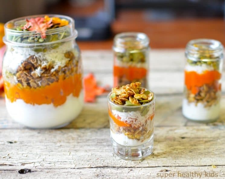 5 Minute Pumpkin Chia Coconut Granola Recipe. Homemade Chia Granola - in 5 minutes!